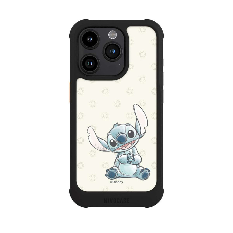 iPhone 15 Pro NIVOmax Stitch Pastel Sun Smiles