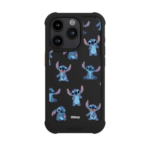 Apple iPhone 15 Pro NIVOmax Stitch Faces Pattern Transparent