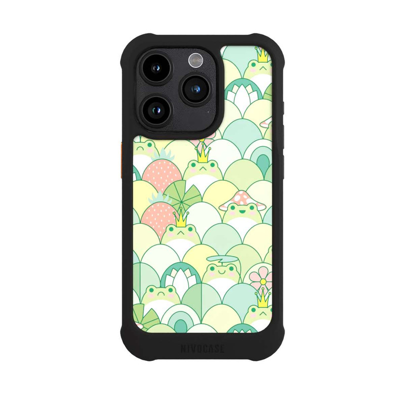 iPhone 15 Pro NIVOmax Kawaii Froggy Scales