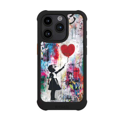 Apple iPhone 15 Pro NIVOmax Balloon Girl Colorful