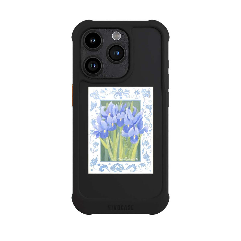 iPhone 15 Pro NIVOmax Blue Iris, by Jennifer Abbott