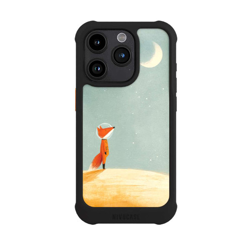 Apple iPhone 15 Pro NIVOmax Fuchs im Mondlicht