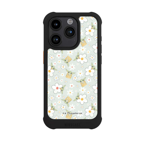 Apple iPhone 15 Pro NIVOmax Baby Yoda Blumen Muster