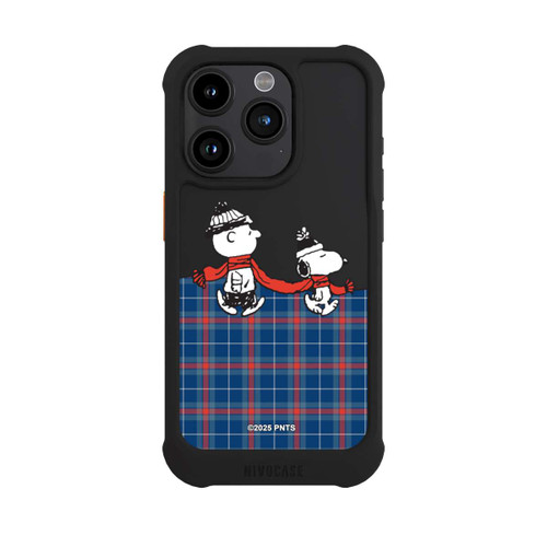 Apple iPhone 15 Pro NIVOmax Peanuts Weihnachtspulli Transparent