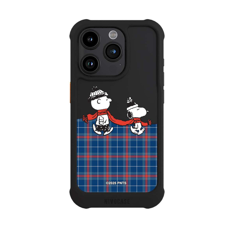 iPhone 15 Pro NIVOmax Peanuts Weihnachtspulli Transparent
