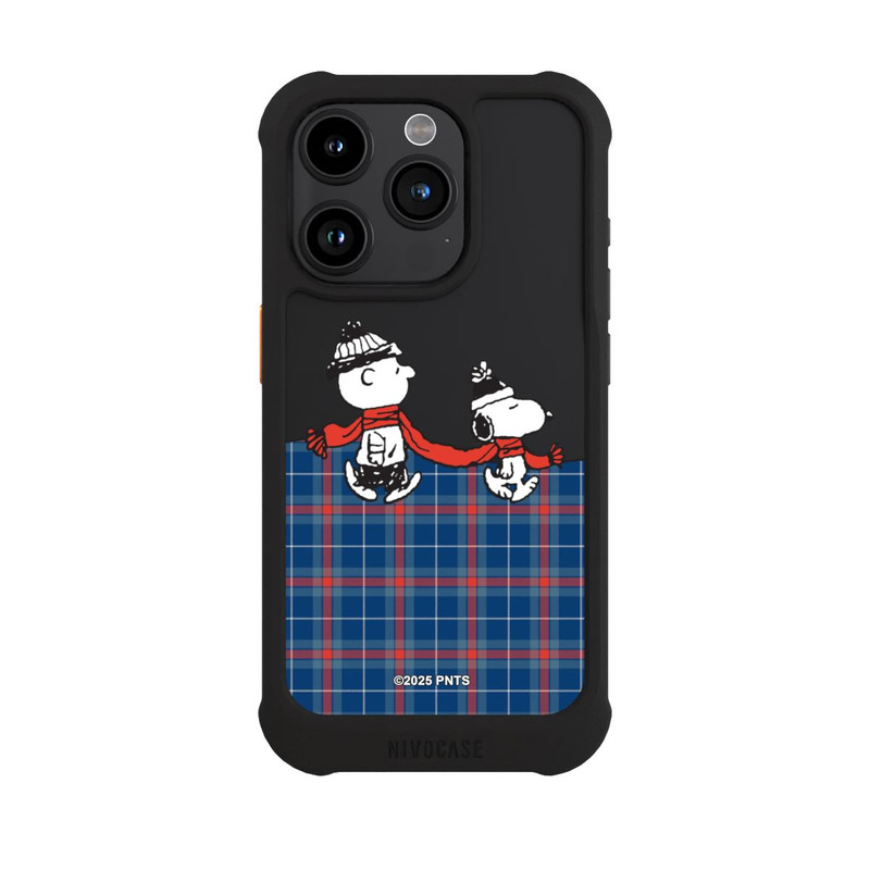 iPhone 15 Pro NIVOmax Peanuts Weihnachtspulli Transparent