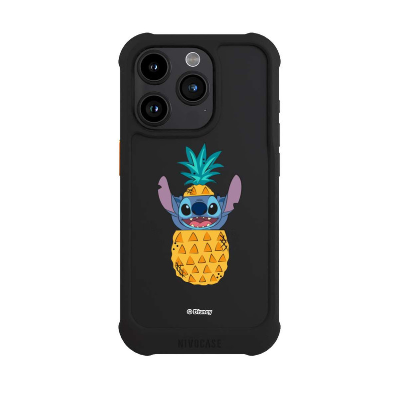 iPhone 15 Pro NIVOmax Pinapple Stitch Transparent