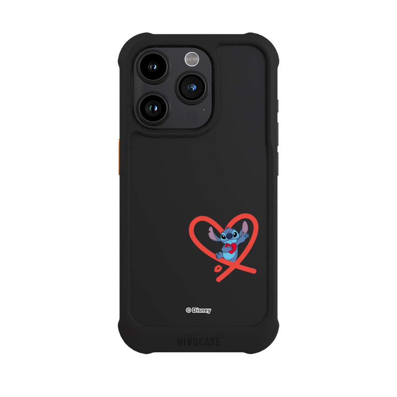 iPhone 15 Pro NIVOmax Stitch With a Heart Transparent