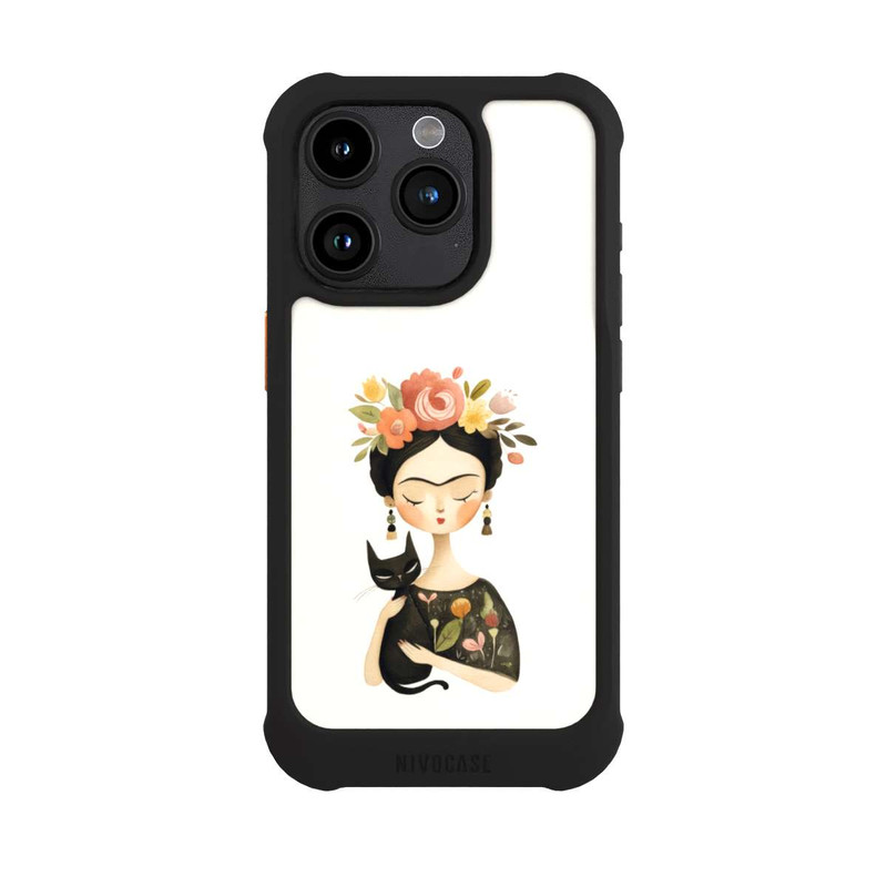 iPhone 15 Pro NIVOmax Mexican Icon and Cat