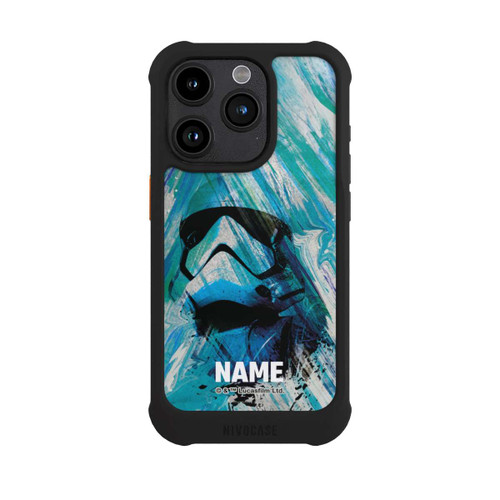 Apple iPhone 15 Pro NIVOmax Stormtrooper Watercolor Personalisierbar