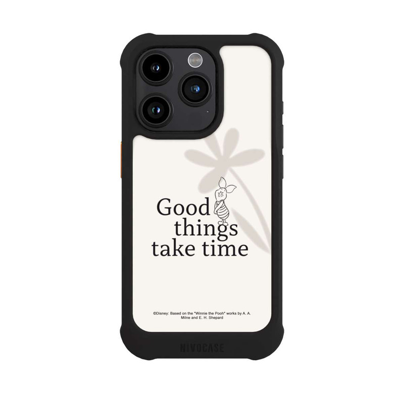 iPhone 15 Pro NIVOmax Good Things Take time Porcinet