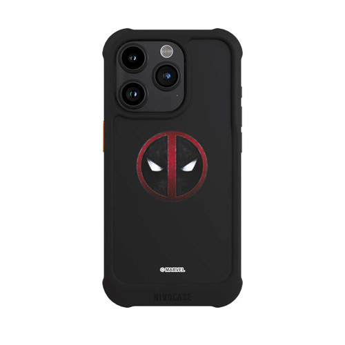 Apple iPhone 15 Pro NIVOmax Deadpool Logo Transparent
