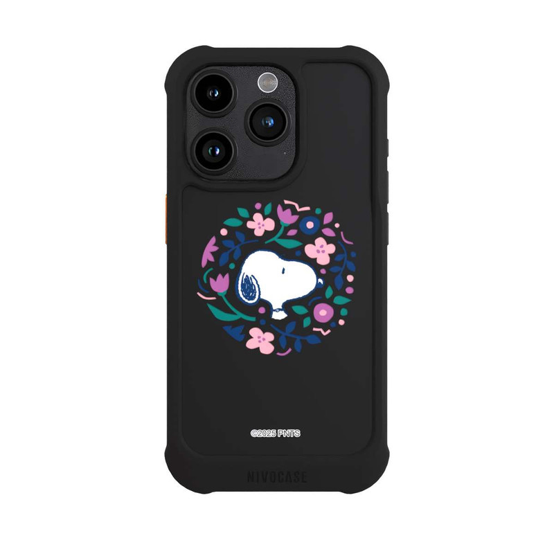 iPhone 15 Pro NIVOmax Snoopy Flowers