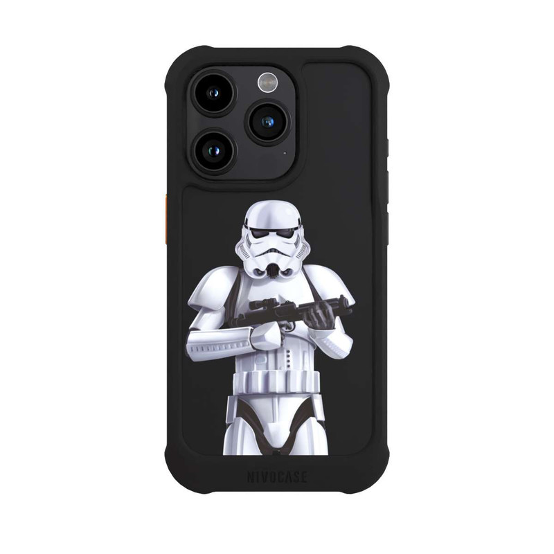 iPhone 15 Pro NIVOmax Stormtrooper Transparent