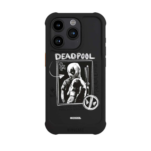 Apple iPhone 15 Pro NIVOmax Deadpool Transparent