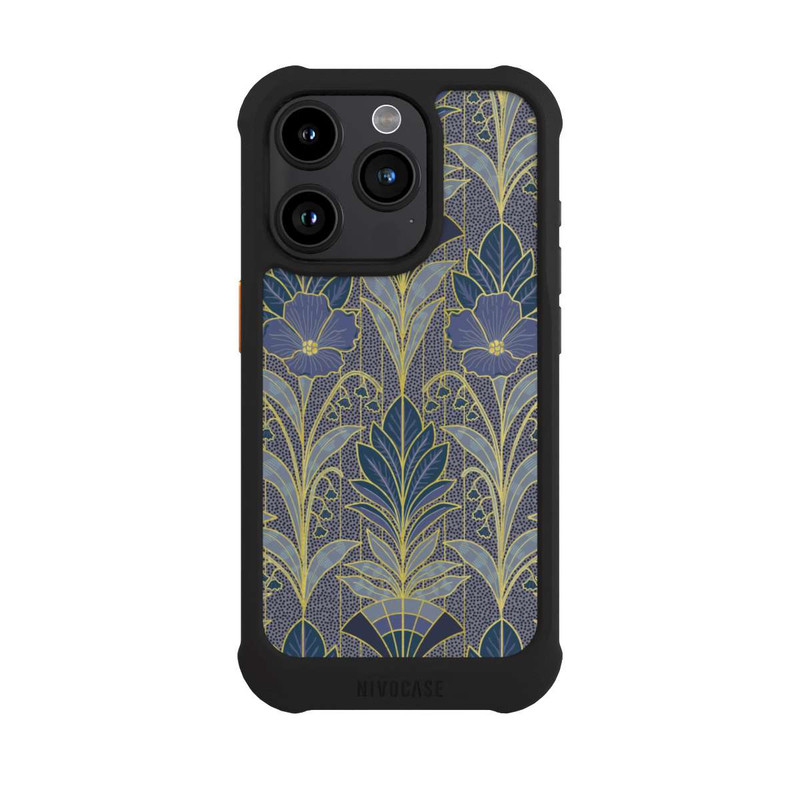 iPhone 15 Pro NIVOmax Lily of the Valley Art Deco