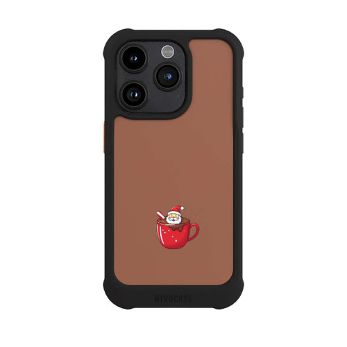 Apple iPhone 15 Pro NIVOmax Kakaotasse Weihnachtsmann