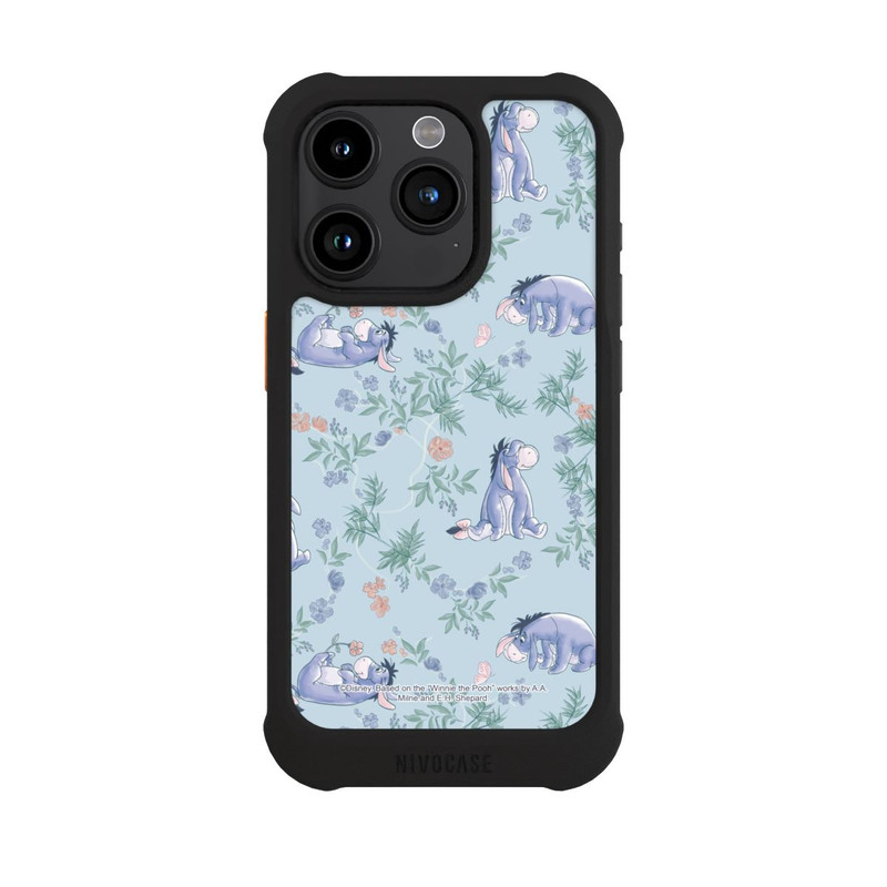 iPhone 15 Pro NIVOmax Eeyore Blue Pattern