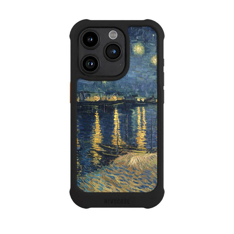 iPhone 15 Pro NIVOmax Sternennacht über der Rhone