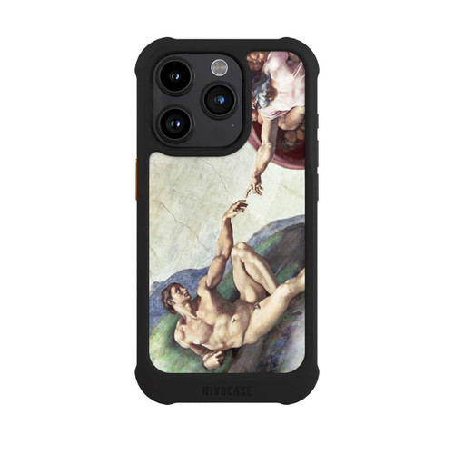 Apple iPhone 15 Pro NIVOmax Michelangelo Buonarroti Erschaffung von Adam