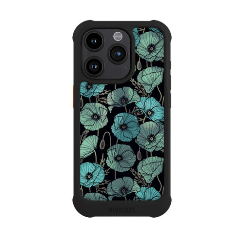Apple iPhone 15 Pro NIVOmax Sommermohn Grün