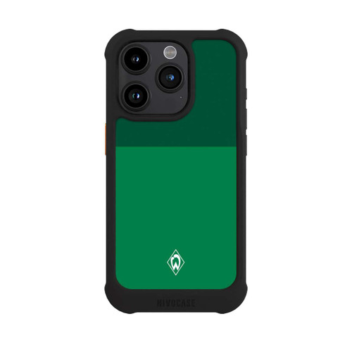 Apple iPhone 15 Pro NIVOmax Werder Bremen Grün auf Grün