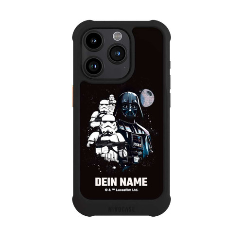 Apple iPhone 15 Pro NIVOmax Dark Side Star Wars personnalisable