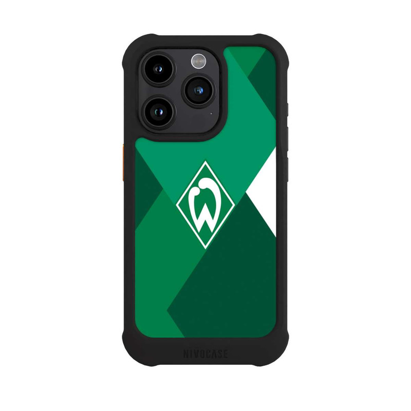 iPhone 15 Pro NIVOmax Werder Bremen Rautenmuster
