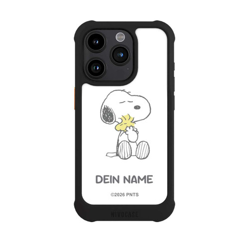 Apple iPhone 15 Pro NIVOmax Snoopy And Woodstock Cuddling Customisable