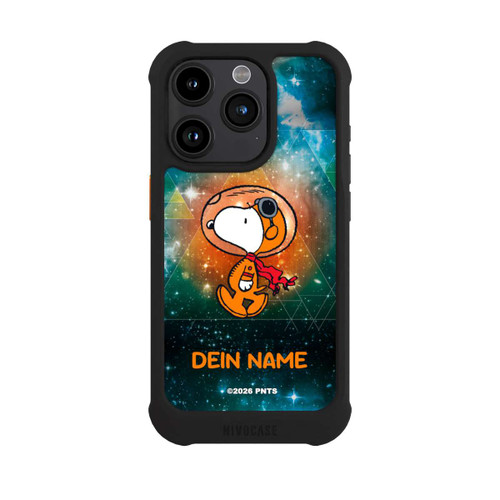 Apple iPhone 15 Pro NIVOmax Snoopy Space Traveller Personalisierbar