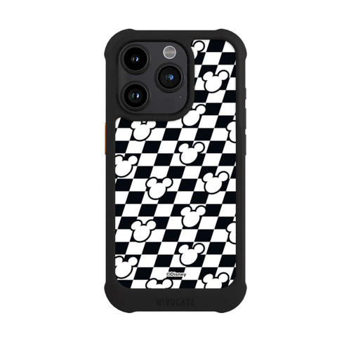 Apple iPhone 15 Pro NIVOmax Happy Racing Pattern Mickey Mouse Motorsport