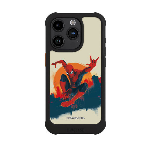 Apple iPhone 15 Pro NIVOmax Spider-Man Hero Force beige