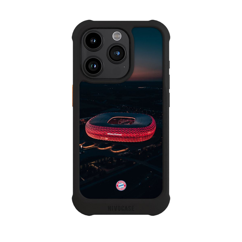 iPhone 15 Pro NIVOmax FC Bayern Allianz Arena Nuit