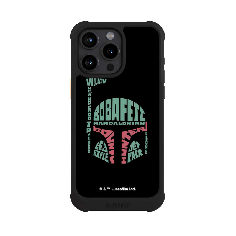 iPhone 15 Pro Max NIVOmax Boba Fett Typo Graphic