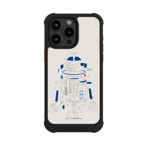Apple iPhone 15 Pro Max NIVOmax R2D2 Explosionszeichnung - Star Wars 8