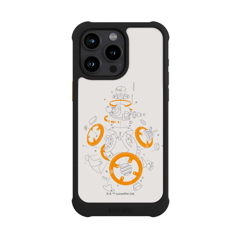 iPhone 15 Pro Max NIVOmax BB8 Explosionszeichung - Star Wars 8
