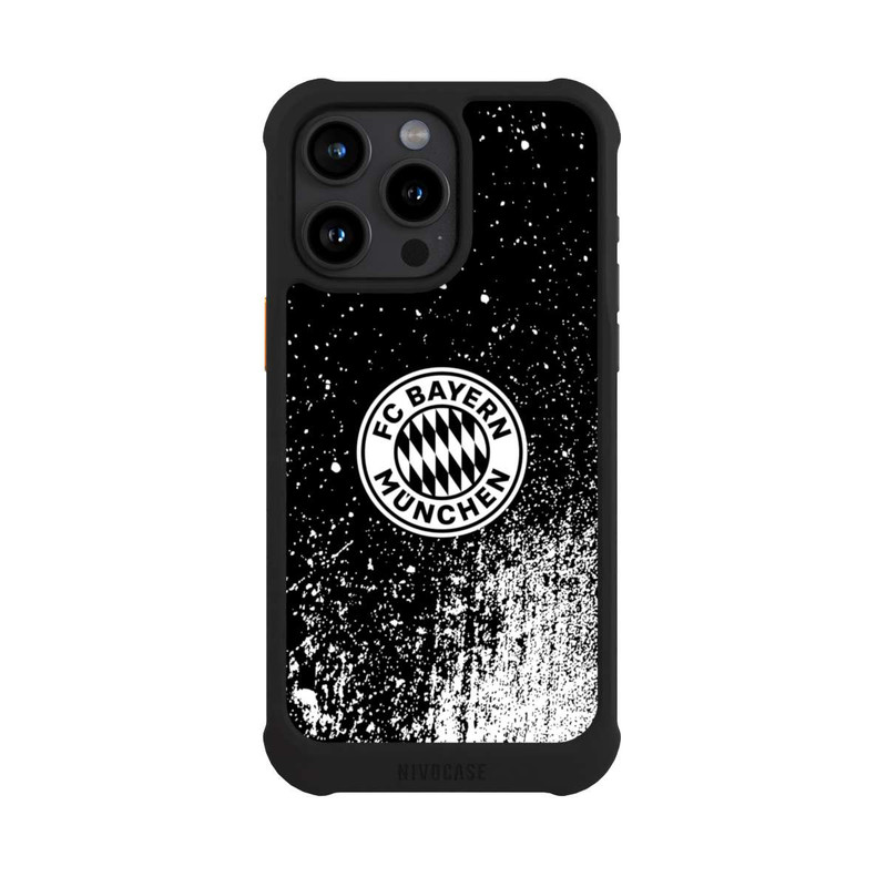 iPhone 15 Pro Max NIVOmax Splatter Schwarz - FCB