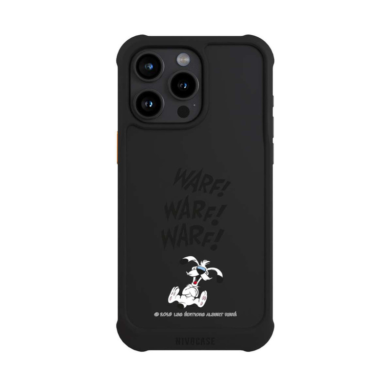 iPhone 15 Pro Max NIVOmax Warf Warf Idéfix Transparent