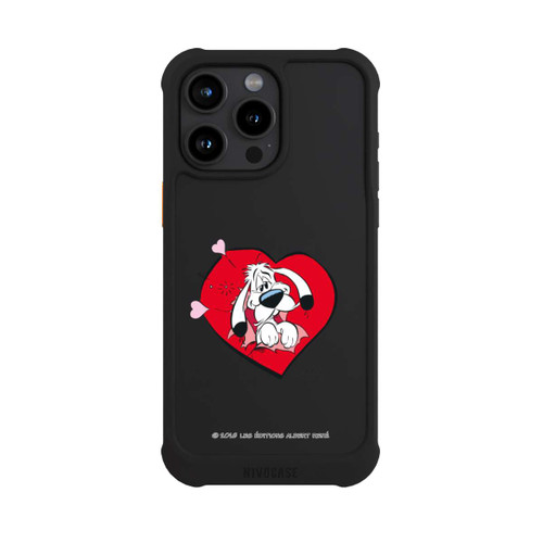 Apple iPhone 15 Pro Max NIVOmax Idéfix Amoureux Transparent