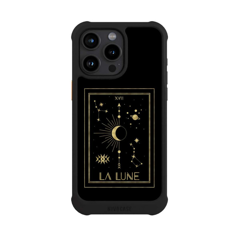 iPhone 15 Pro Max NIVOmax La Lune Gold Look