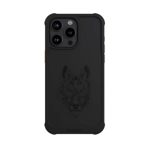Apple iPhone 15 Pro Max NIVOmax Wolf Mandala ohne Hintergrund