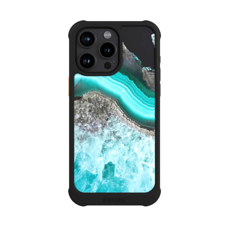 iPhone 15 Pro Max NIVOmax Sea Water Agate