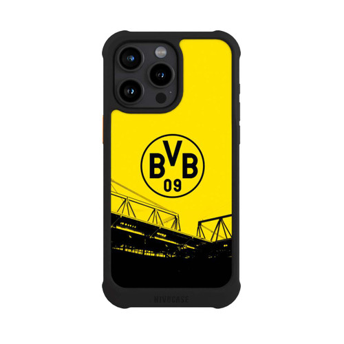 Apple iPhone 15 Pro Max NIVOmax Stadion Schwarz-Gelb - BVB