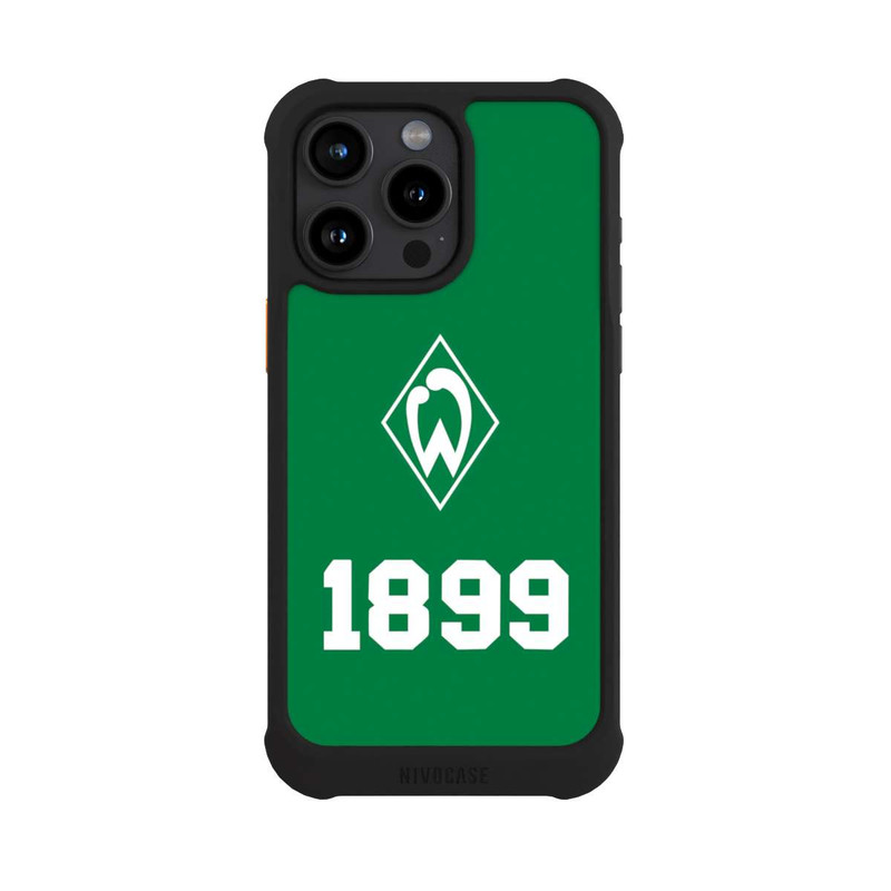 iPhone 15 Pro Max NIVOmax 1899 Grün-Weiß Lebenslang Grün - Werder Bremen