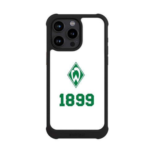 Apple iPhone 15 Pro Max NIVOmax 1899 Grün-Weiß Lebenslang Weiss - Werder Bremen