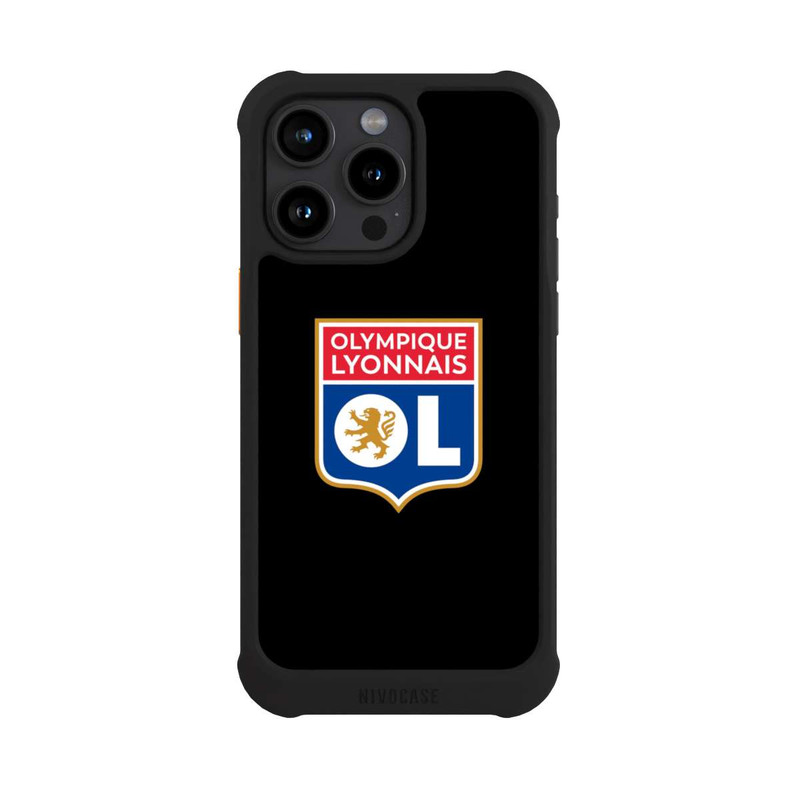 iPhone 15 Pro Max NIVOmax Olympique Lyonnais Noir