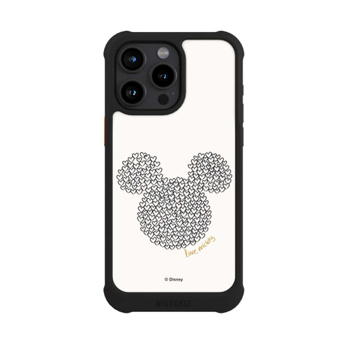 Apple iPhone 15 Pro Max NIVOmax Micky Black and White