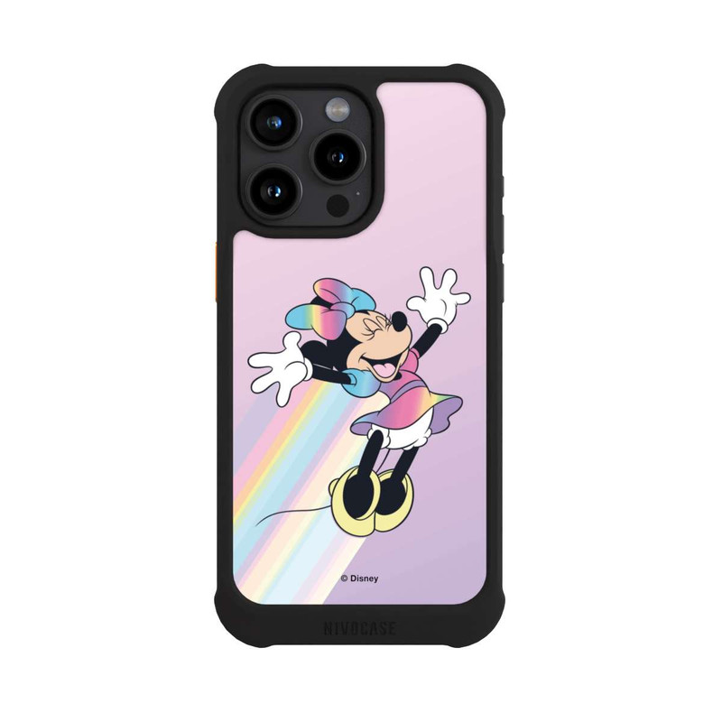 iPhone 15 Pro Max NIVOmax Minnie Arc-en-ciel