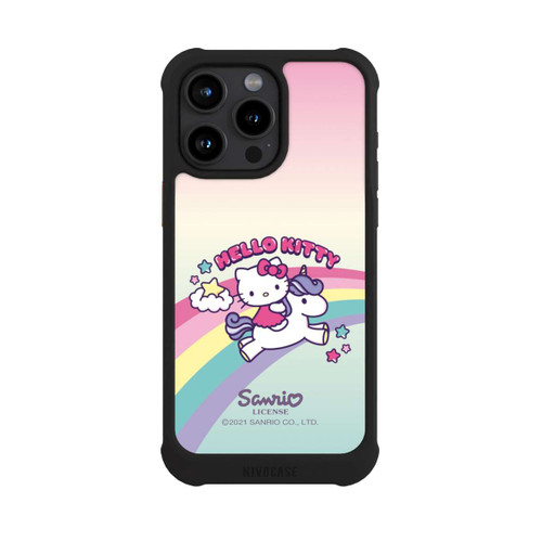 Apple iPhone 15 Pro Max NIVOmax Hello Kitty Regenbogen 