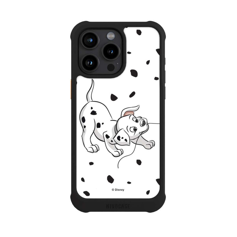 iPhone 15 Pro Max NIVOmax Couple Dalmatiens Gauche